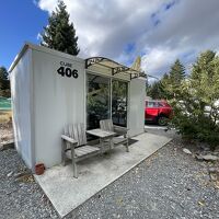 宿泊するコンテナ