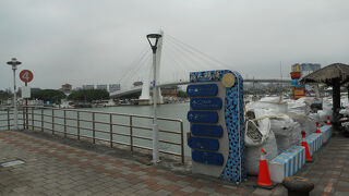 淡水漁人碼頭クルージング