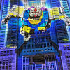 東京都庁舎で動くガンダム『TOKYO GUNDAM IN THE FUTURE』今度はジオングが都庁を燃やすΣヾ(￣∀￣;ﾉ ｵｵｰｯ