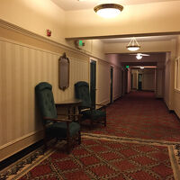 客室に向かう廊下