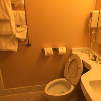 小ぶりなバスルーム