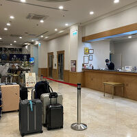 ロビーでは日本語で迎えられました