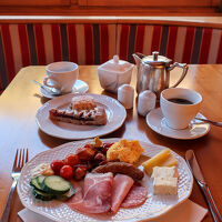 内容も充実した朝食