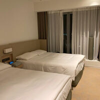 快適なベッドで朝まで熟睡でした