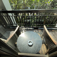 ベランダがありました。