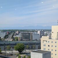 朝食会場からの景色