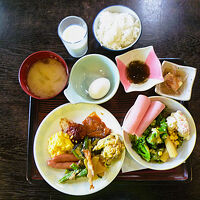 無料朝食とは思えないメニュー
