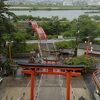 本殿からの眺めがよい