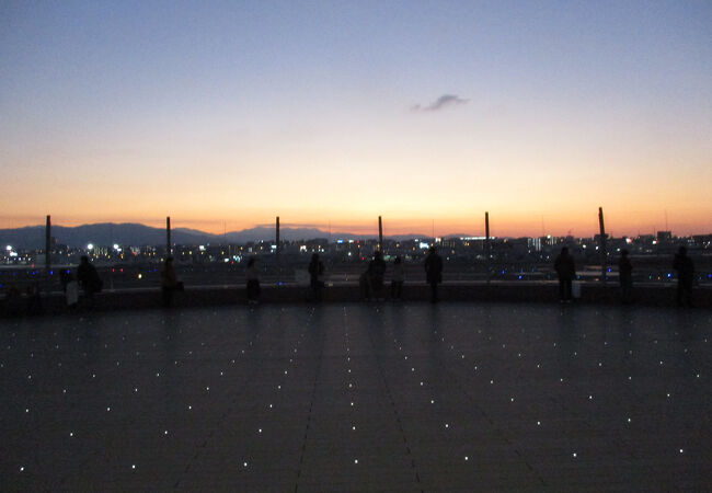 夕日がきれいでした