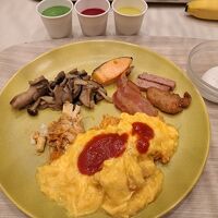 朝食バイキング