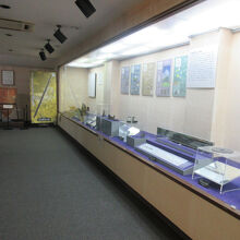 江田船山古墳出土品のレプリカが展示されています