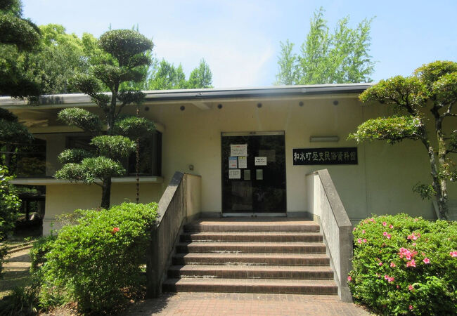 江田船山古墳の出土品のレプリカが展示されています