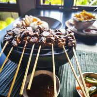 サテの盛り合わせ