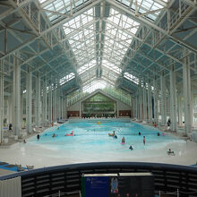 「ミナミナビーチ」ホテルの目の前。