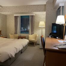 駅側ツインルーム