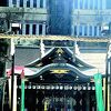 高層ビルの一角にある金刀比羅宮