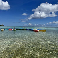 PICビーチでのシーカヤック