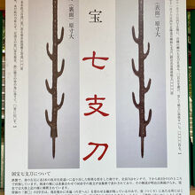 国宝 七支刀のポスター