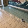 朝風呂に入りスッキリ