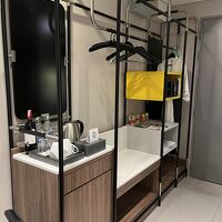 ハンガー、無料のお水、バゲージラック