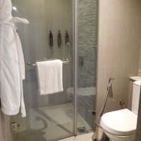 バスタブはなくシャワーのみ。不自由はありませんでした。