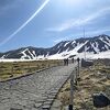 登山客の方が少ないのに驚き
