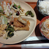 朝食はヘルシーメニュー