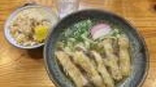 柔らかい麺のうどん店