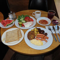 私の食べた朝食バイキング