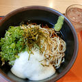 美味しい駅蕎麦。蕎麦湯がないのが残念