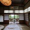 竹内栖鳳デザインの客室。食事もたいへんおいしかったです。
