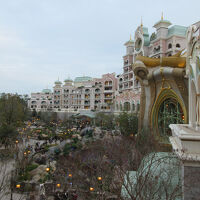 ロビーにあるバルコニーからの眺め