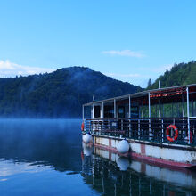 朝の幻想的な雰囲気