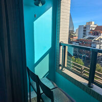 ベランダでちょっとリゾート気分