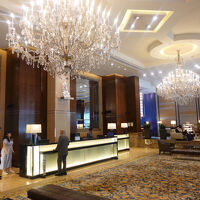 ロビー。広くてゴージャス。