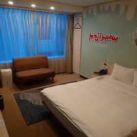 スーペリアダブルの部屋は広かった。