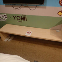 広めの荷物置台があって、よかった