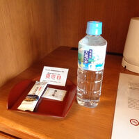 ミネラルウオーターがうれしい