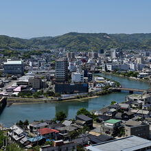 城下町と城をつなぐ橋