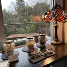 ロビーのウェルカムラスクがとても美味しい