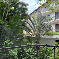 部屋のベランダからの眺め