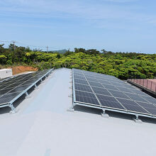 必要な電力は自身で賄っているようです。