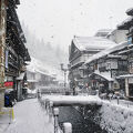 雪の銀山温泉