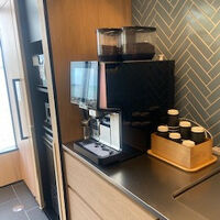ラウンジにあるコーヒーマシーン
