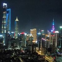 部屋からの夜景