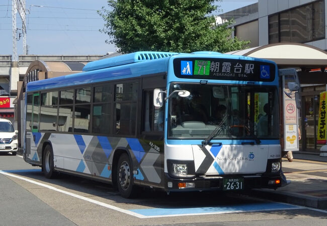 西武バス スロープ板付 路線バス (所沢営業所) 西武バス車窓 本川越駅・川越駅→所沢営業所/ 新所02 本川越駅