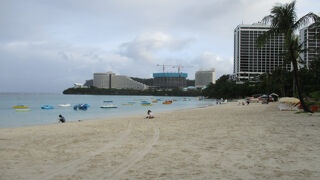 タモン ビーチでのみ過ごしました