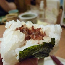 具がたっぷりのおにぎり