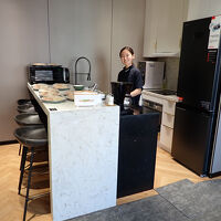 共有スペースのキッチン