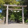 樹々に圧倒される杜の神社